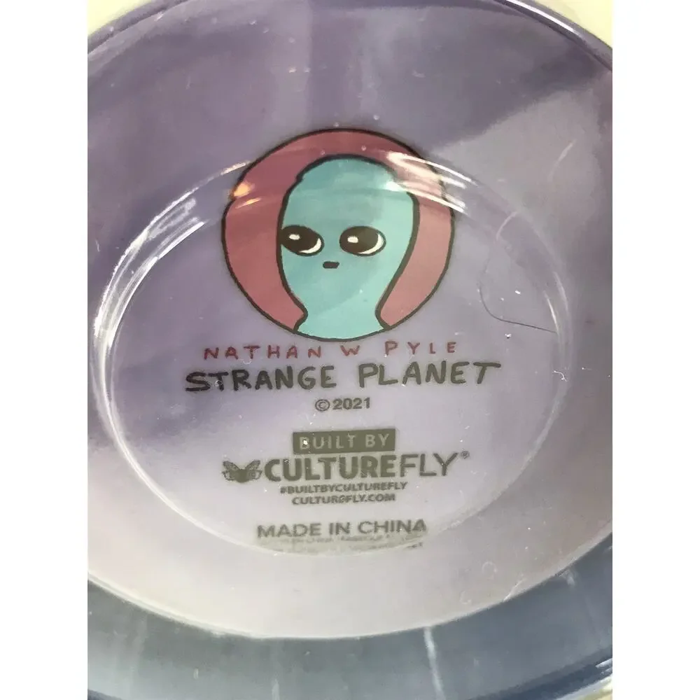 Strange Planet 6” Vinyl Figures With Snowball And Rake 3-D Representation NIB